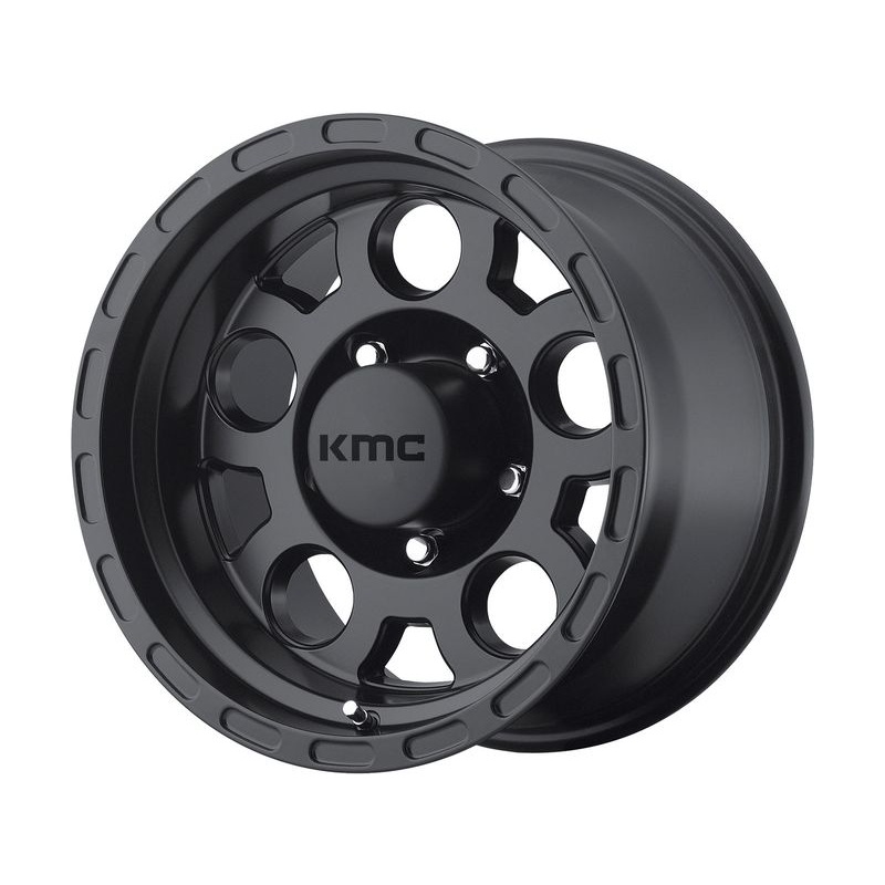 KMC Matte Black KM522 Enduro Wheels | RealTruck