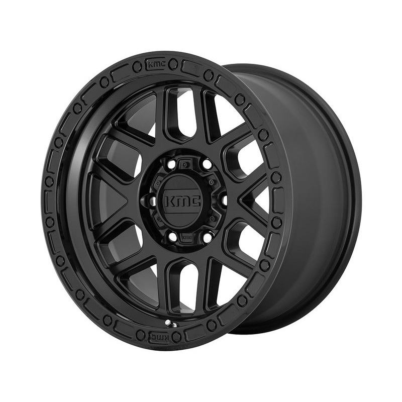 KMC Matte Black KM544 Mesa Wheels | RealTruck