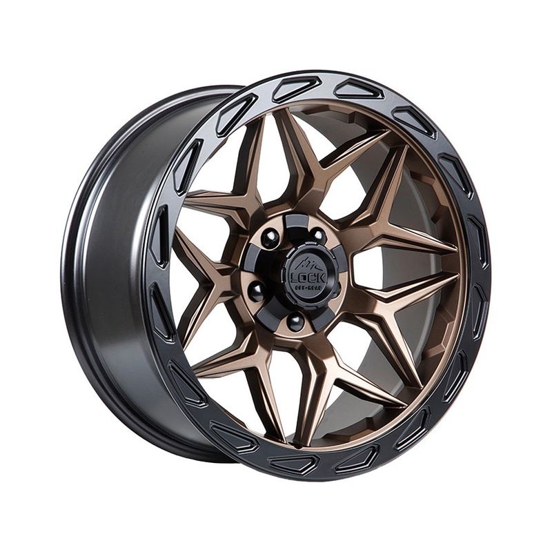 Lock Off-Road Bronze Matrix Wheels | RealTruck