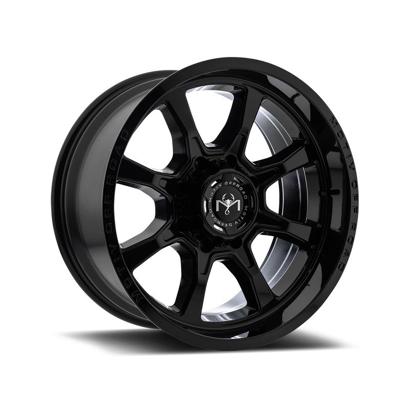 Motiv Gloss Black Glock Wheels | RealTruck