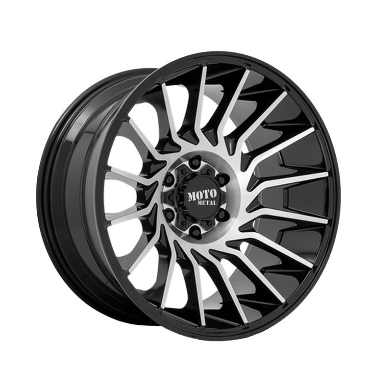 Moto Metal Machined Gloss Black MO807 Shockwave Wheels | RealTruck