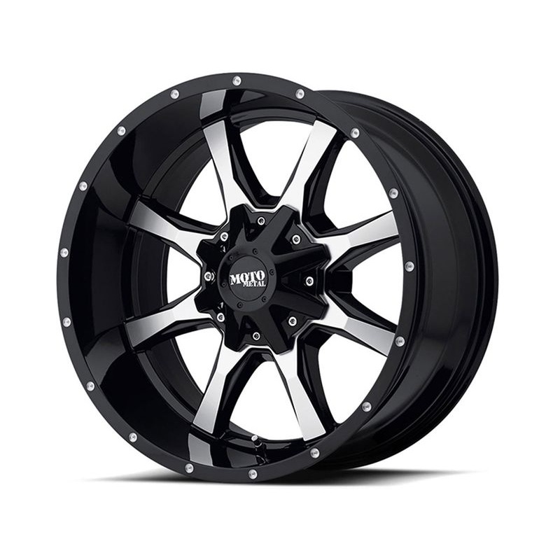 Moto Metal Machined Gloss Black MO970 Wheels | RealTruck
