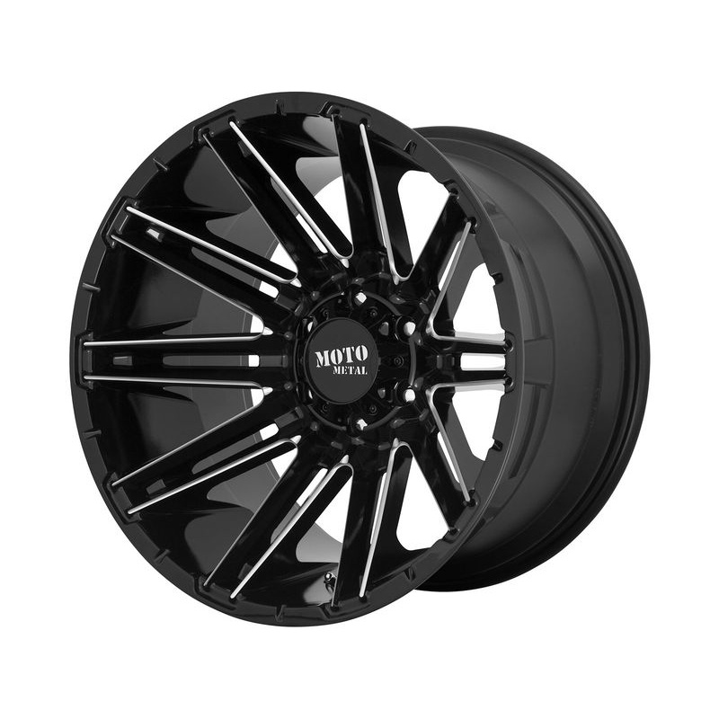Moto Metal Milled Gloss Black MO998 Kraken Wheels | RealTruck