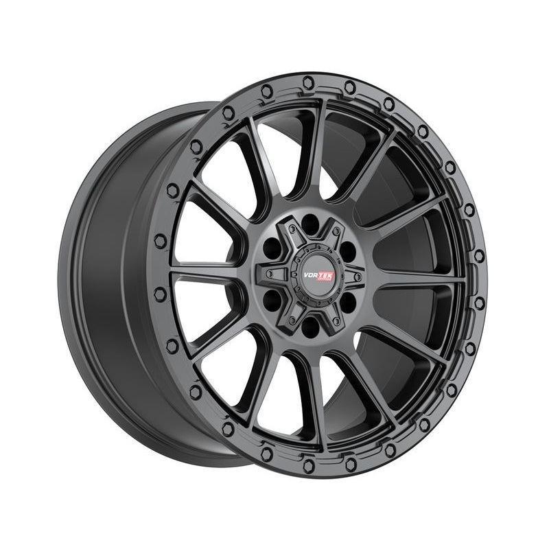 Vortek Matte Black VRT-606 Wheels | RealTruck