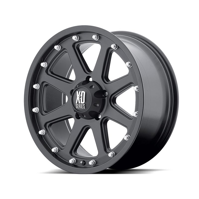 XD Series Matte Black XD798 Addict Wheels | RealTruck