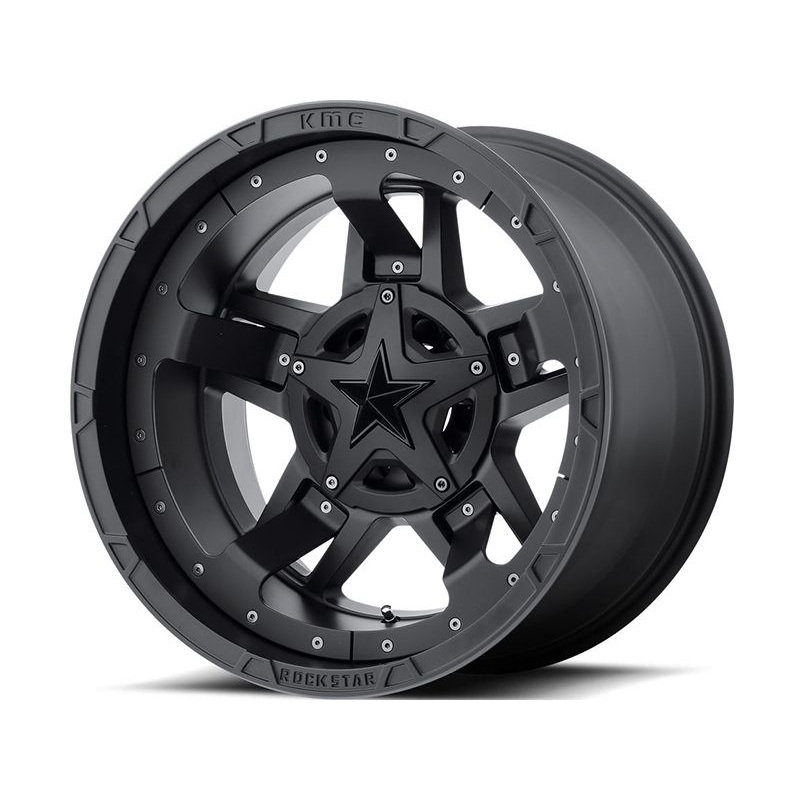 XD Series Matte Black XD827 Rockstar III Wheels | RealTruck