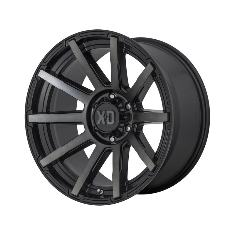 XD Series Tinted Black XD847 Outbreak Wheels | RealTruck
