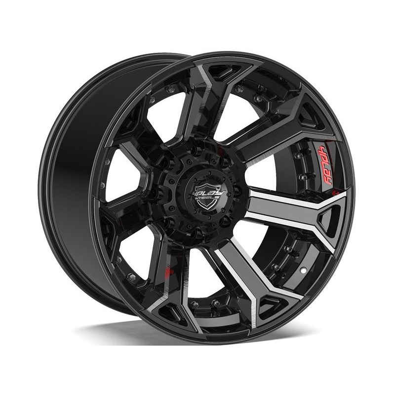 4Play Brushed Black 4P70 Wheels | RealTruck