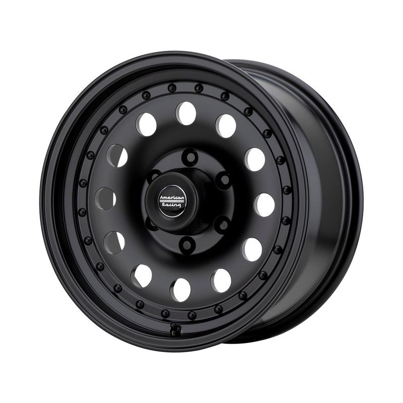 American Racing Black AR62 Outlaw II Wheels | RealTruck