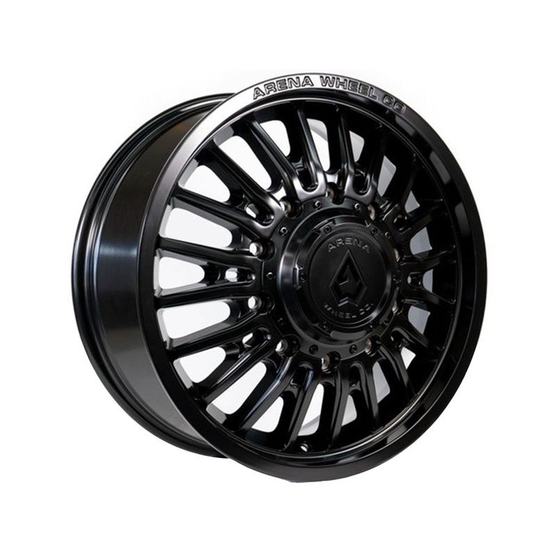 Arena Matte Black Thunder Dually Wheels | RealTruck