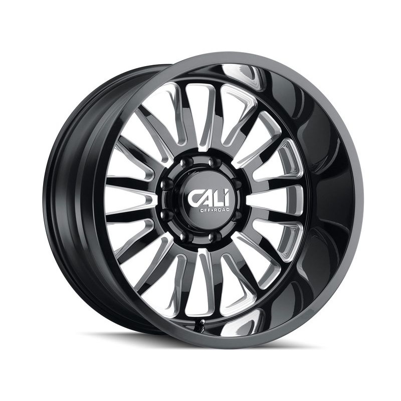 Cali Offroad Milled Gloss Black Summit Wheels | RealTruck