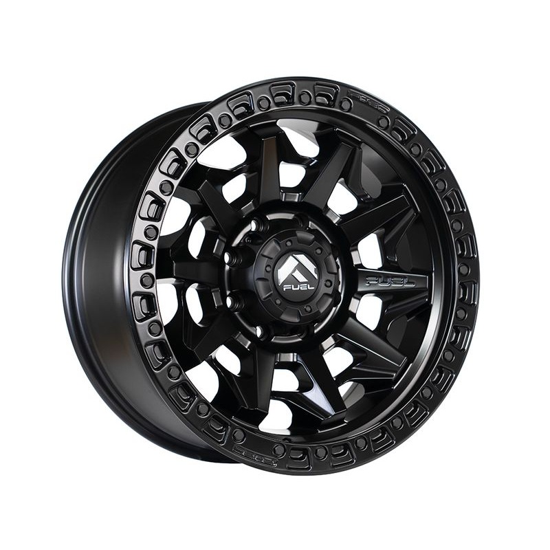 Fuel Matte Black Covert Wheels | RealTruck
