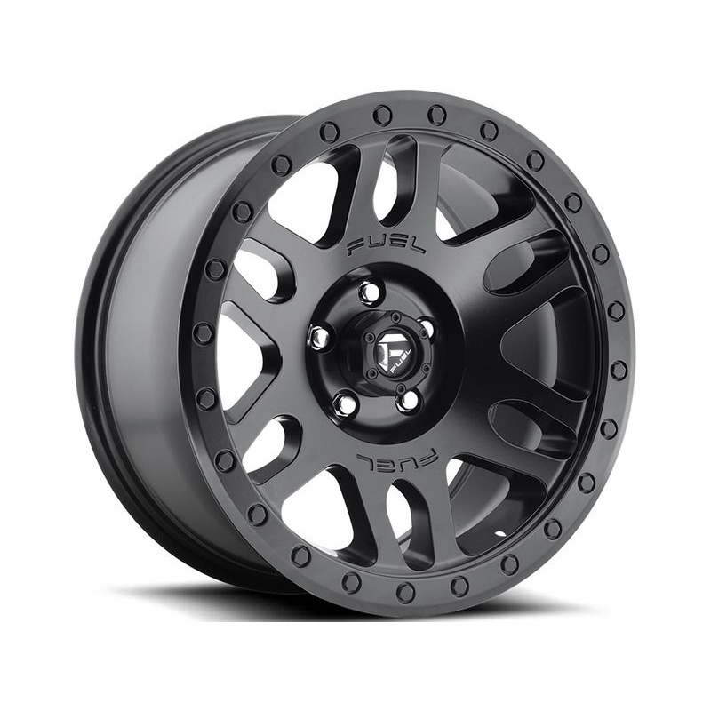 Fuel Matte Black Recoil Wheels | RealTruck