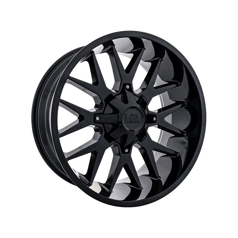 Hardrock Gloss Black Affliction Wheels | RealTruck