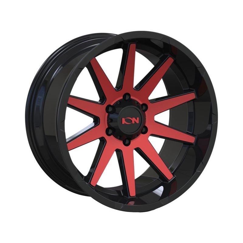 Ion Black & Red 143 Wheels | RealTruck