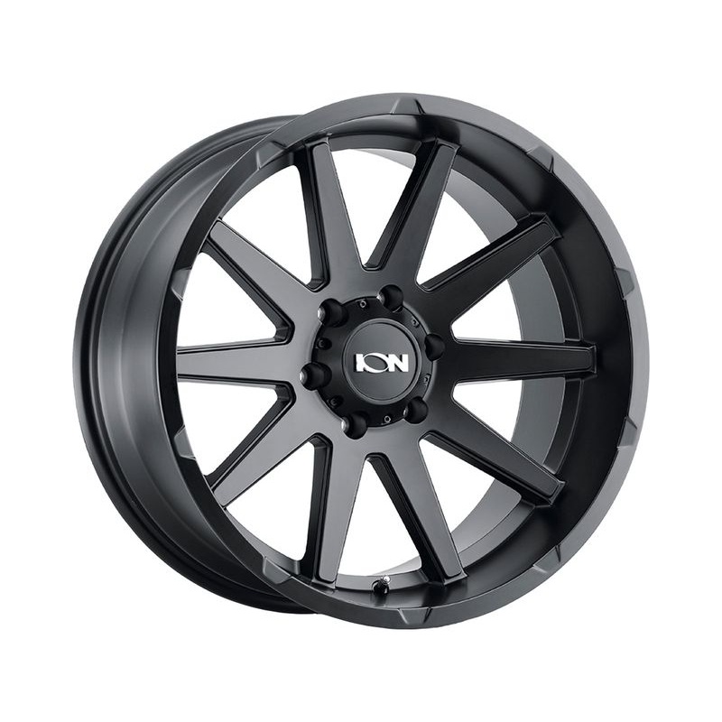 Ion Matte Black 143 Wheels | RealTruck