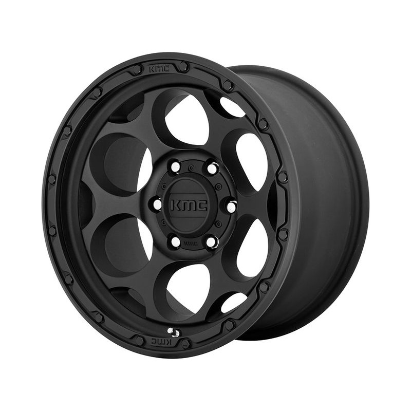 KMC Matte Black KM541 Dirty Harry Wheels | RealTruck