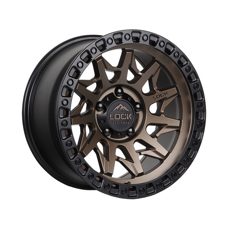 Lock Off-Road Bronze Lunatic Wheels | RealTruck