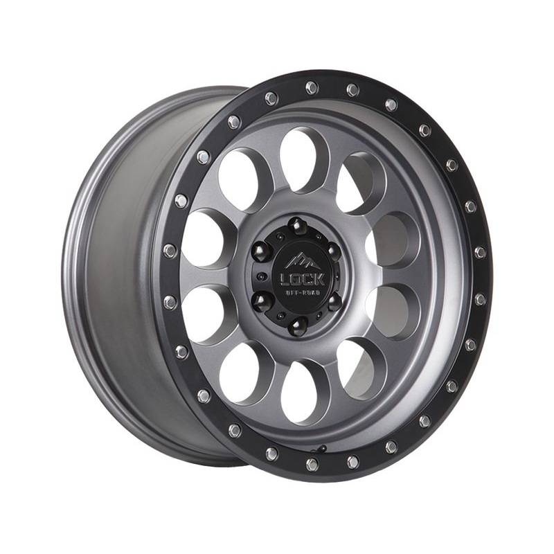 Lock Off-Road Grey 50 Cal Wheels | RealTruck
