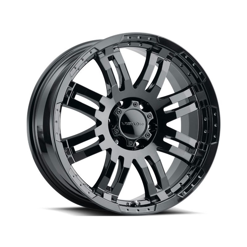 Vision Gloss Black Warrior Wheels | RealTruck