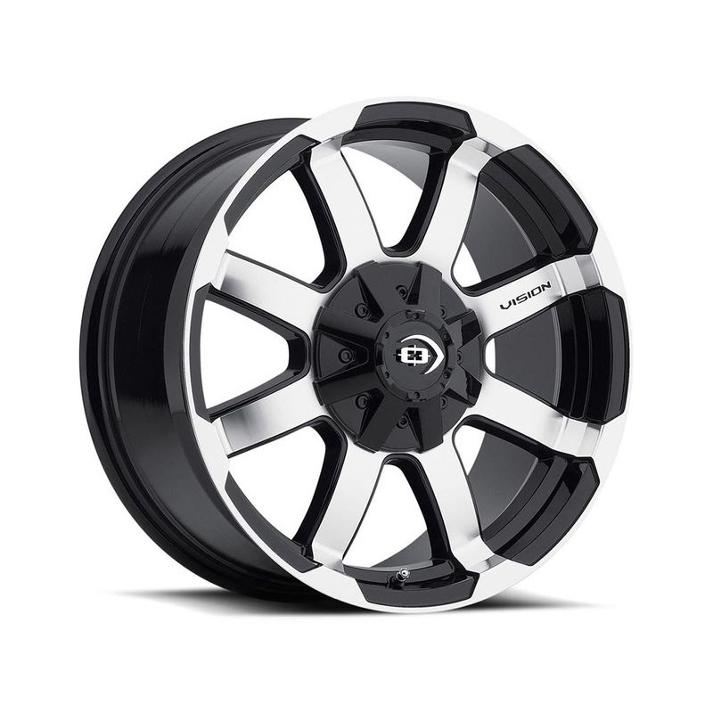 Vision Machined Black Valor Wheels | RealTruck