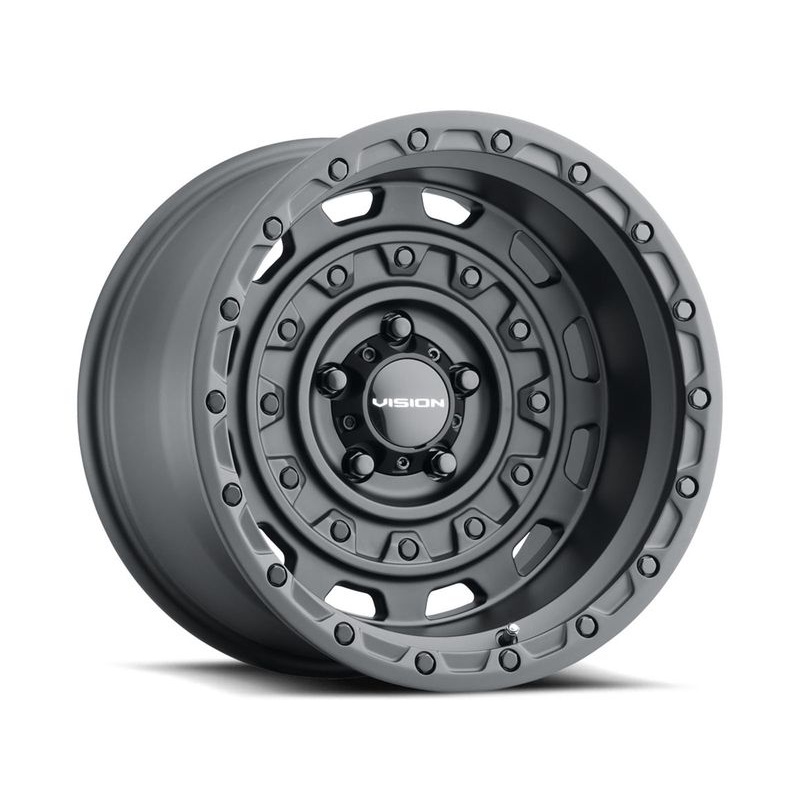Vision Matte Black Tactical Wheels | RealTruck