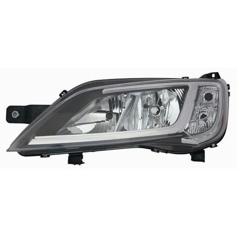 Citroen Relay Van 2017-2024 Headlamp With Halogen Daytime Running Lamp Passenger Side L