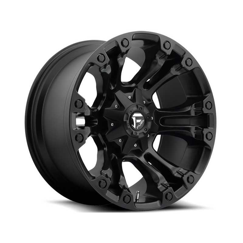 Fuel Matte Black Vapor Wheels | RealTruck