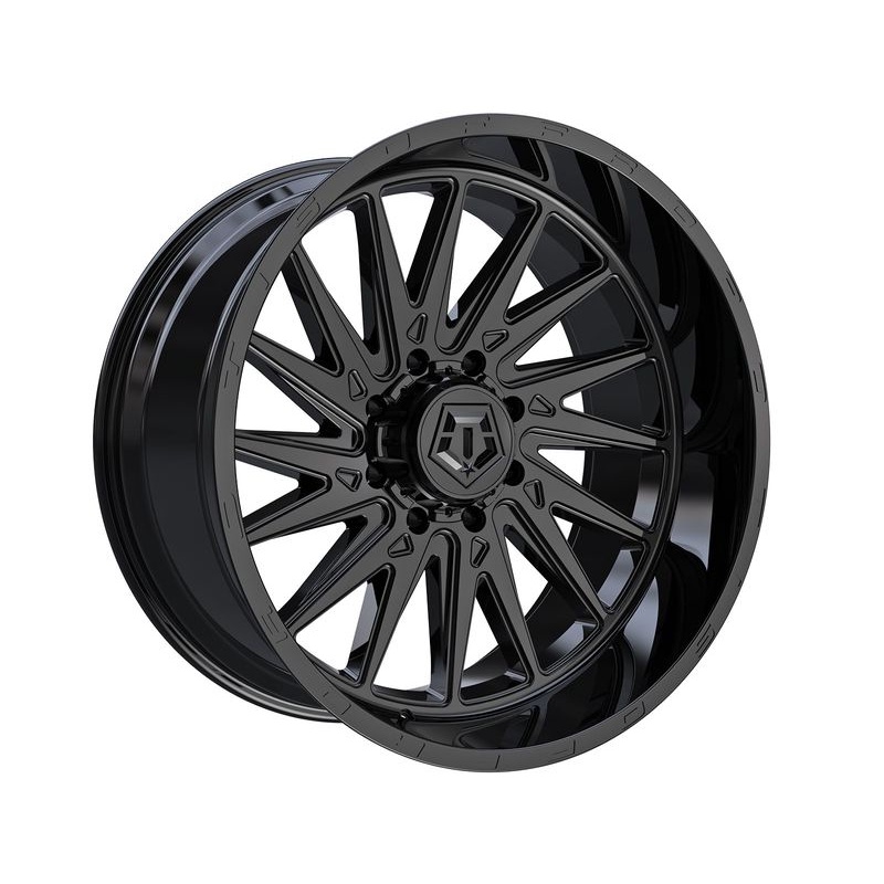 TIS Gloss Black 547 Wheels | RealTruck