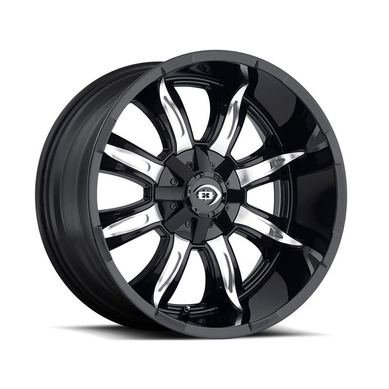 Vision Machined Black Manic Wheels | RealTruck