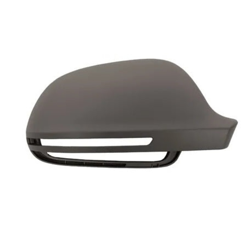 Audi A3 Cabriolet 2008-2013 Door Mirror Cover For Mirrors With No Blind Spot System (Fits 2008-2010 Only) Primed Driver Side R