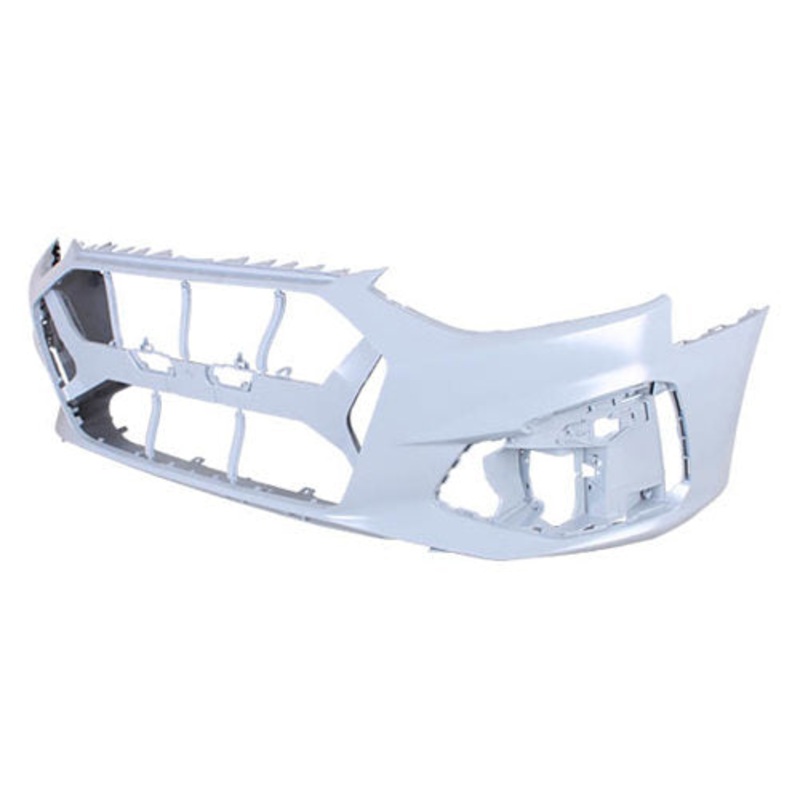 Audi A4 Saloon 2019- Front Bumper No Sensor Holes No Wash Jet Holes (With Template To Drill Holes) Black Edition & S-Line Models – Primed