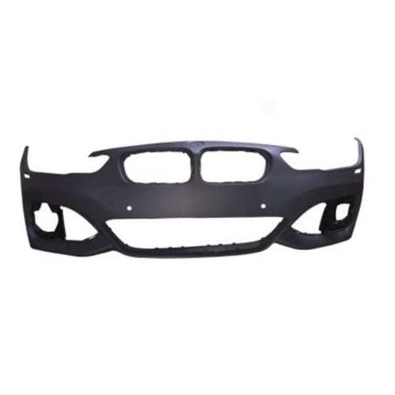 BMW 1 Series 5 Door Hatchback 2015-2019 Front Bumper With Sensor Holes With Wash Jet Holes (M-Sport Models) Primed