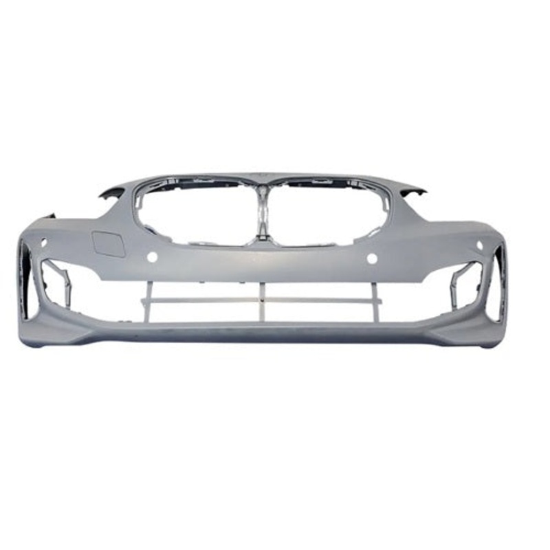 BMW 1 Series 5 Door Hatchback 2019-2024 Front Bumper With Sensor Holes No Park Assist Holes (With Template To Drill Holes) M-Sport Models – Primed