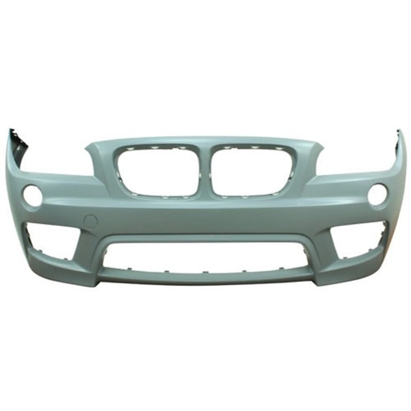 BMW X1 Estate 2009-2012 Front Bumper No Wash Jet Holes (M-Sport Models) Primed