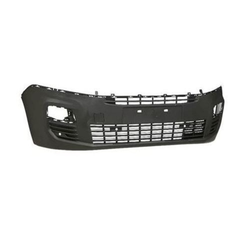 Citroen Berlingo Van 2018-2024 Front Bumper With 4 Sensor Holes No Park Assist Holes (With Template To Drill Holes) Textured