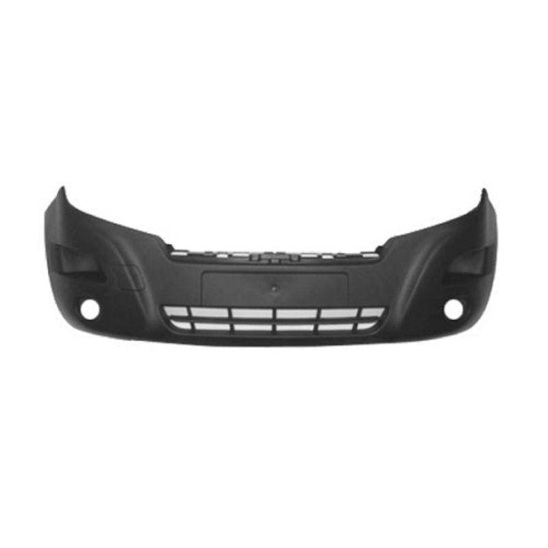 Nissan Interstar Van 2022-2024 Front Bumper With Lamp Holes Textured