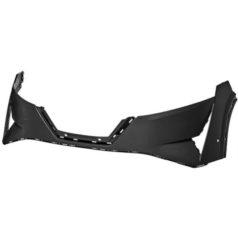 Nissan Qashqai Hatchback 2021-2024 Front Bumper Upper Section With Sensor Holes No Wash Jet Holes (With Template To Drill Holes) Needs Priming