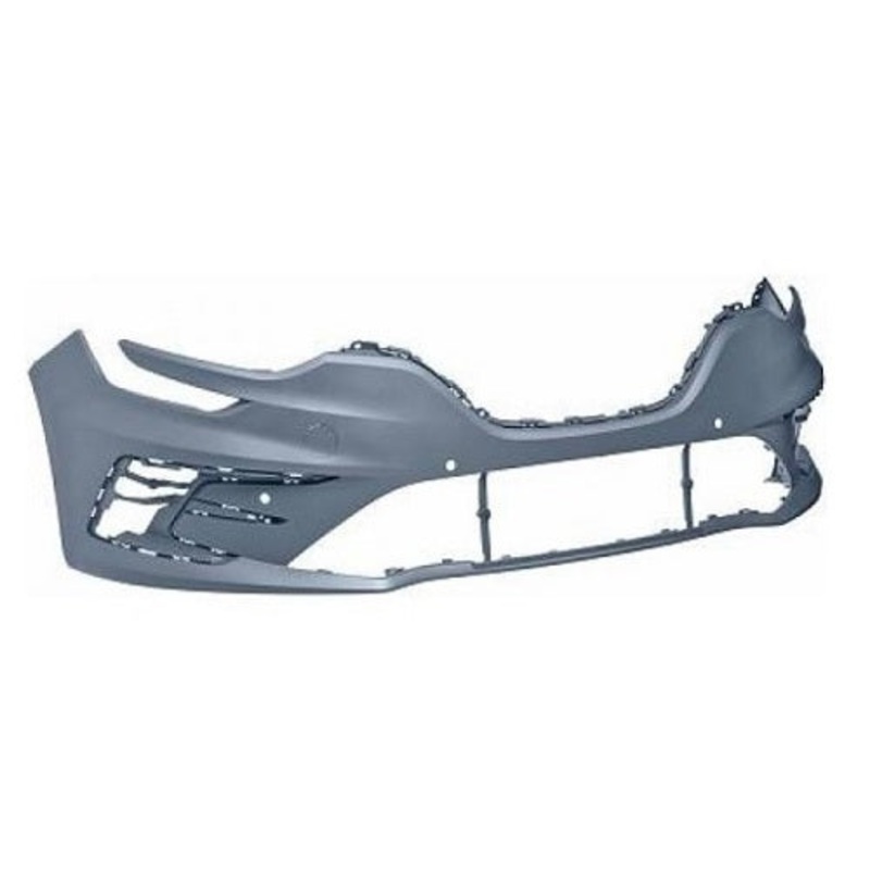 Renault Megane 5 Door Hatchback 2021-2024 Front Bumper With 4 Sensor Holes No Park Assist Holes (With Template To Drill Holes) Primed