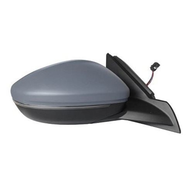 Peugeot 208 5 Door Hatchback 2023- Door Mirror Manual Fold Electric Heated No Foot Lamp No Blind Spot System – Primed Cover Driver Side R