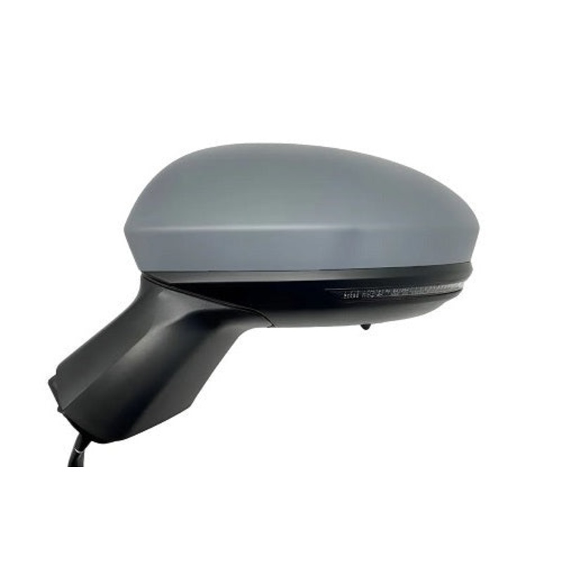Renault Clio 5 Door Hatchback 2019-2023 Door Mirror Electric Heated Manual Fold – Primed Cover Passenger Side L