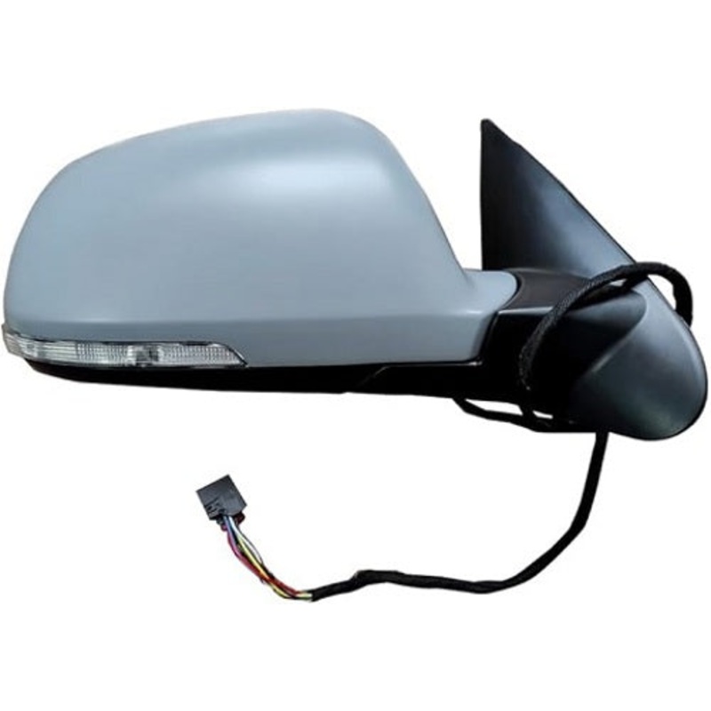 Skoda Octavia Hatchback 2009-2013 Door Mirror Electric Heated Manual Fold – Primed Cover Driver Side R