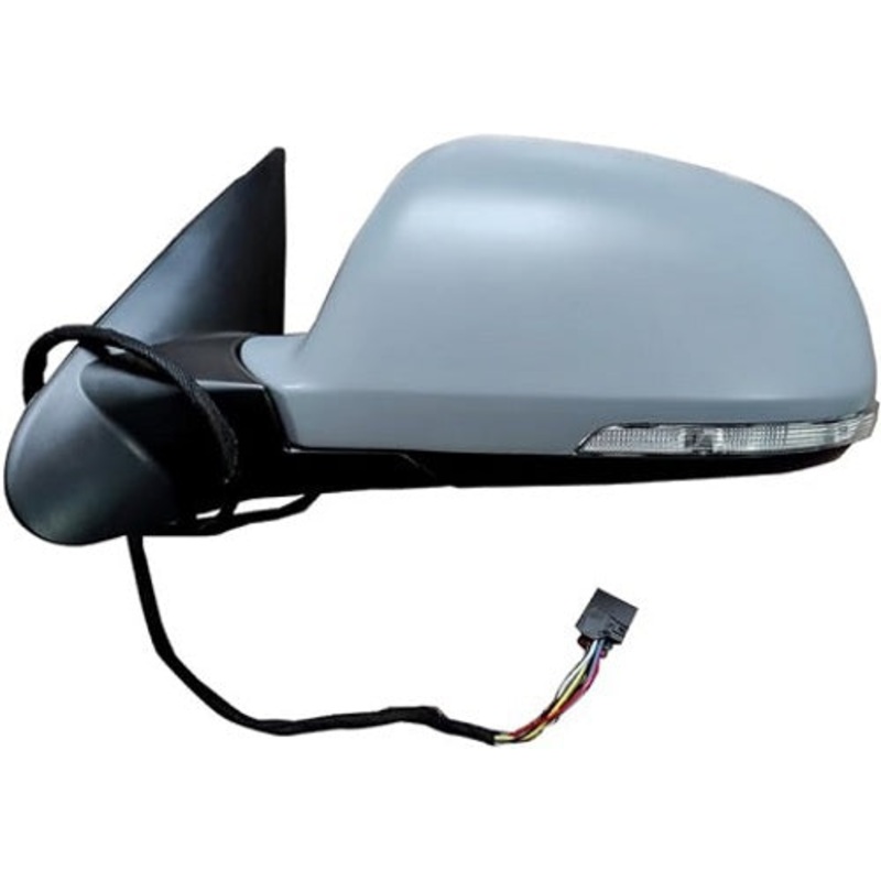 Skoda Octavia Hatchback 2009-2013 Door Mirror Electric Heated Manual Fold – Primed Cover Passenger Side L