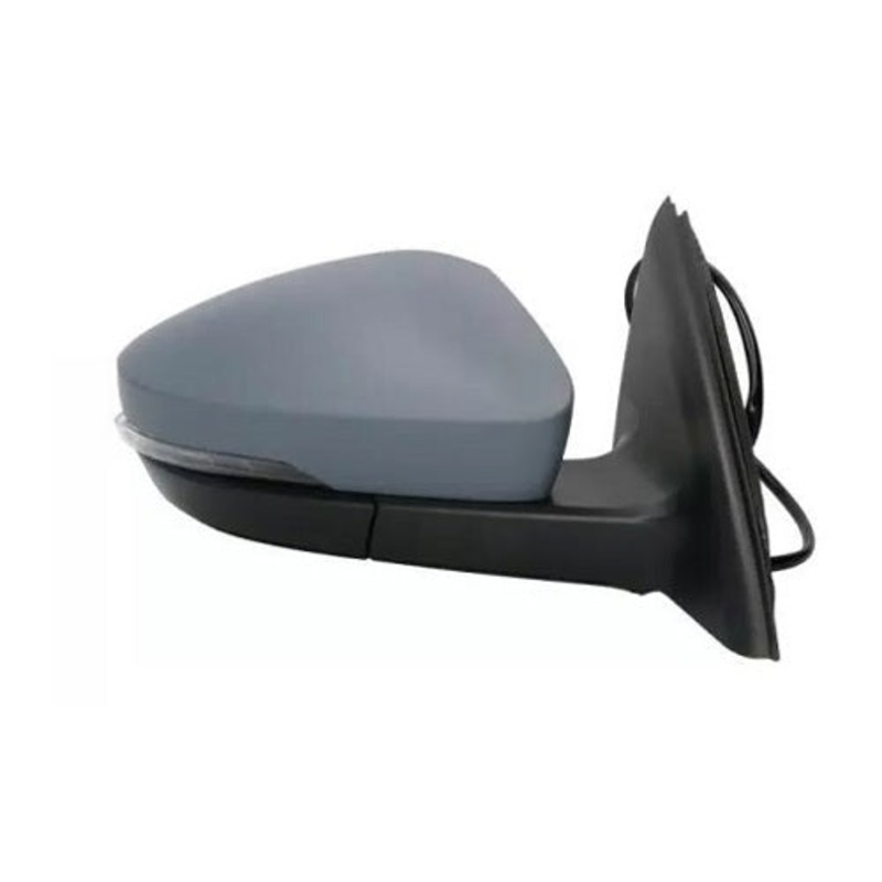 Skoda Octavia Hatchback 2013-2017 Door Mirror Power Fold Electric Heated – Primed Cover Passenger Side L