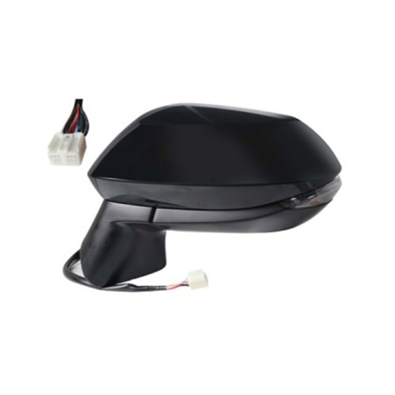 Toyota Corolla 4 Door Saloon 2019-2023 Door Mirror Electric Heated Power Fold With Blind Spot System – Primed Cover Passenger Side L