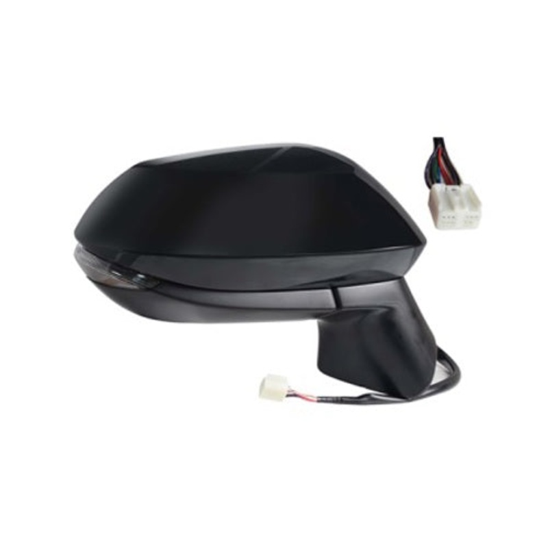 Toyota Corolla 5 Door Hatchback 2019-2023 Door Mirror Electric Heated Power Fold With Blind Spot System – Primed Cover Driver Side R