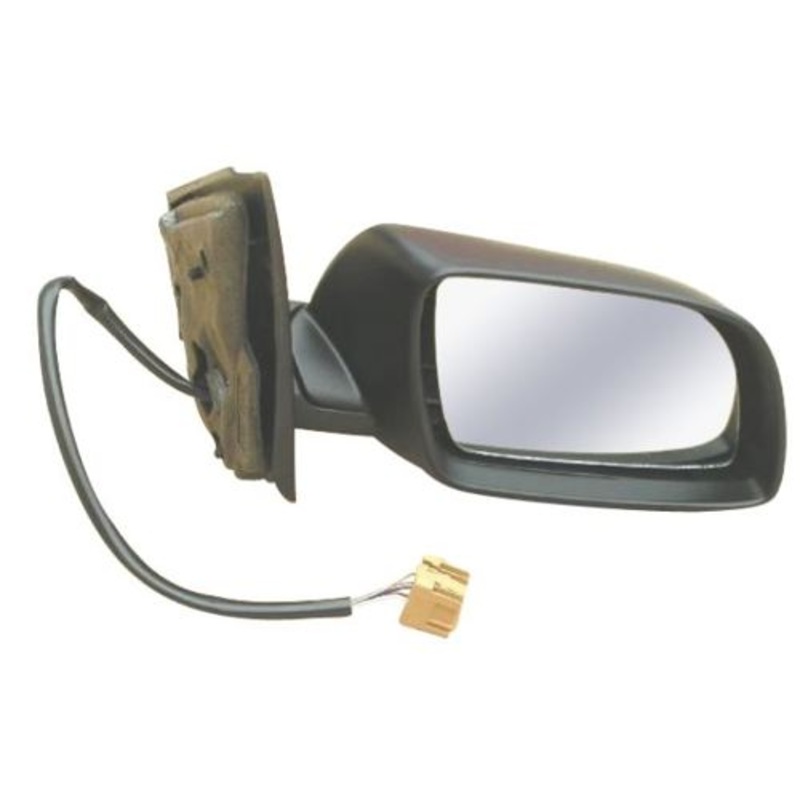 Volkswagen Polo 5 Door Hatchback 2002-2005 Door Mirror Electric Heated Manual Fold – Black Cover Passenger Side L