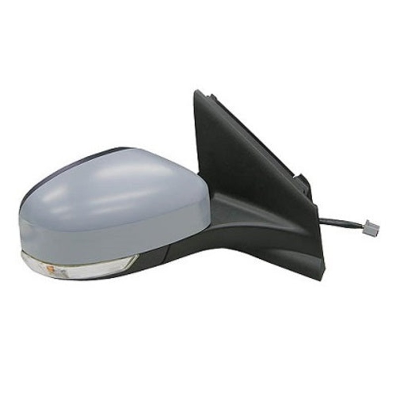 Ford Mondeo Hatchback 2010-2014 Door Mirror Manual Fold Electric Heated With Foot Lamp No Memory Function – Primed Cover Driver Side R