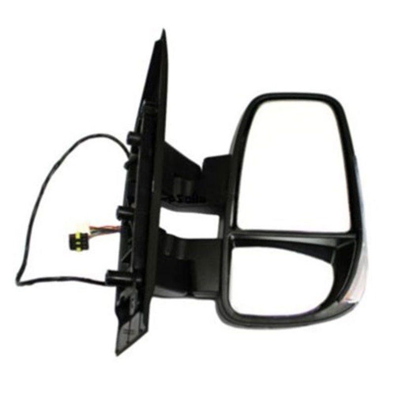 Iveco Daily Van 2014-2019 Door Mirror Electric Not Heated Manual Fold Short Arm – Black Cover Driver Side R