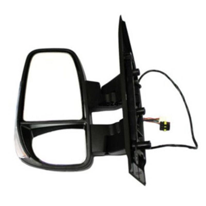 Iveco Daily Van 2014-2019 Door Mirror Electric Not Heated Manual Fold Short Arm – Black Cover Passenger Side L